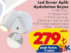 PETRİX LED DUVAR APLİK AYDINLATMA BEYAZ
